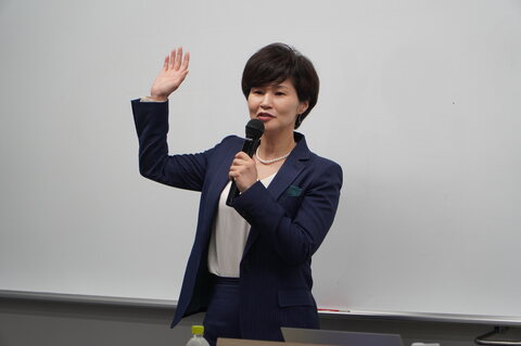 「エム・ケー」小林 久恵 専務取締役からの趣旨説明