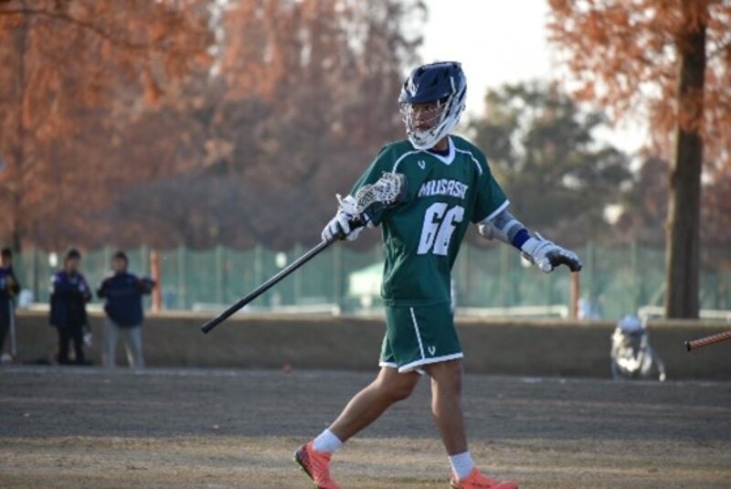 男子ラクロス部1年生活動の様子