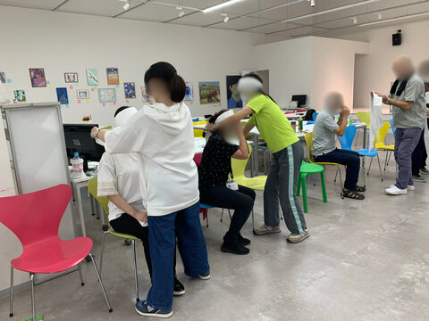 上級救命講習会の様子1