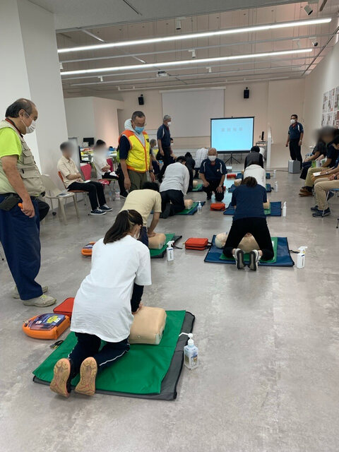 上級救命講習会の様子2