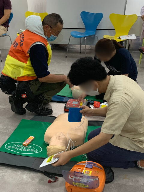 上級救命講習会の様子3