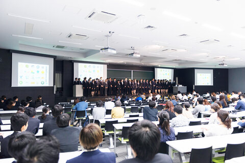 昨年（2023年度）の企画発表会の様子（プレゼンテーション）