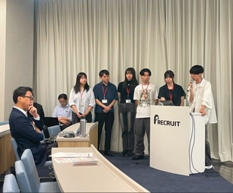 安岡ゼミの「小林ドラゴンズ」（教員賞）の発表