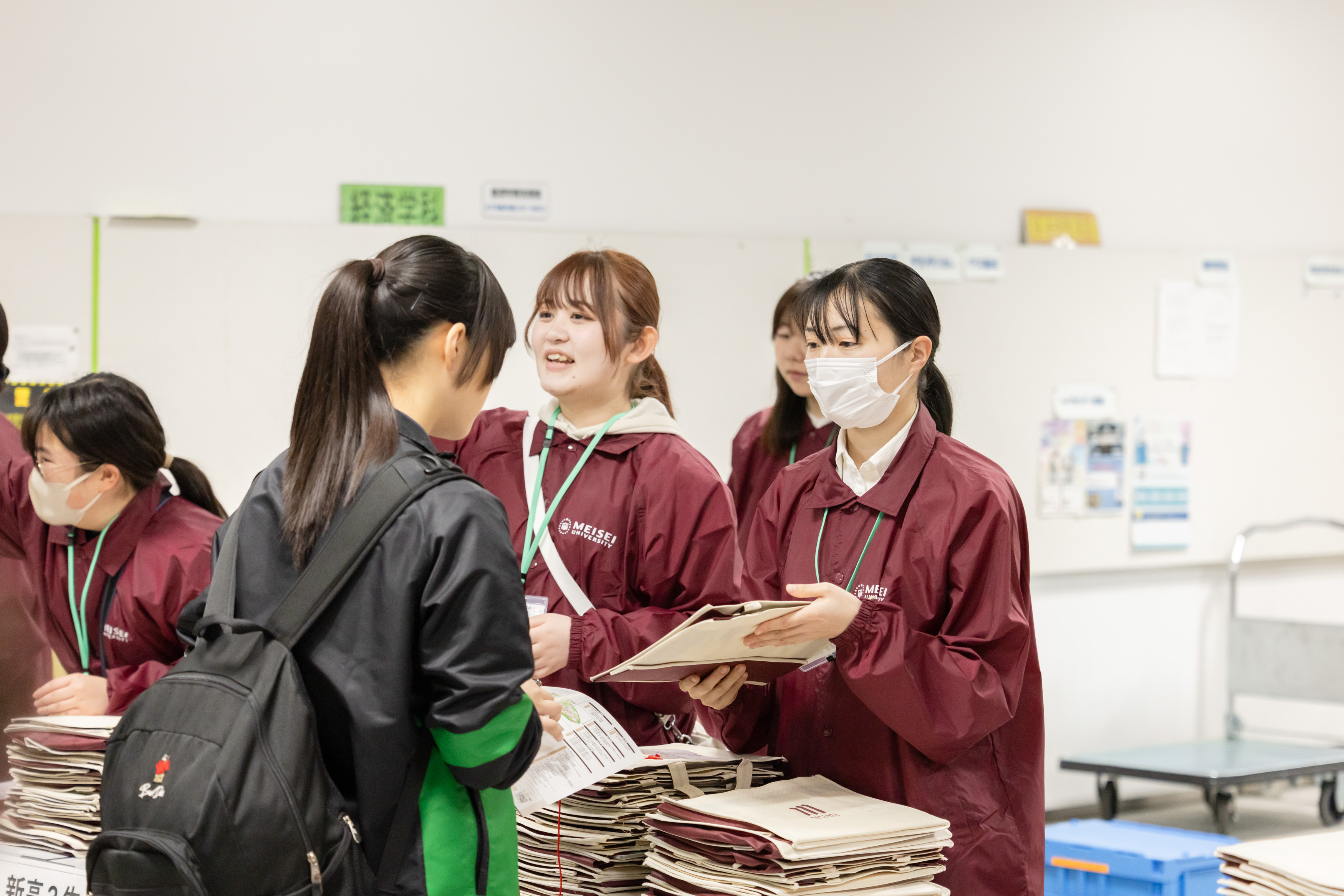 オープンキャンパス受付