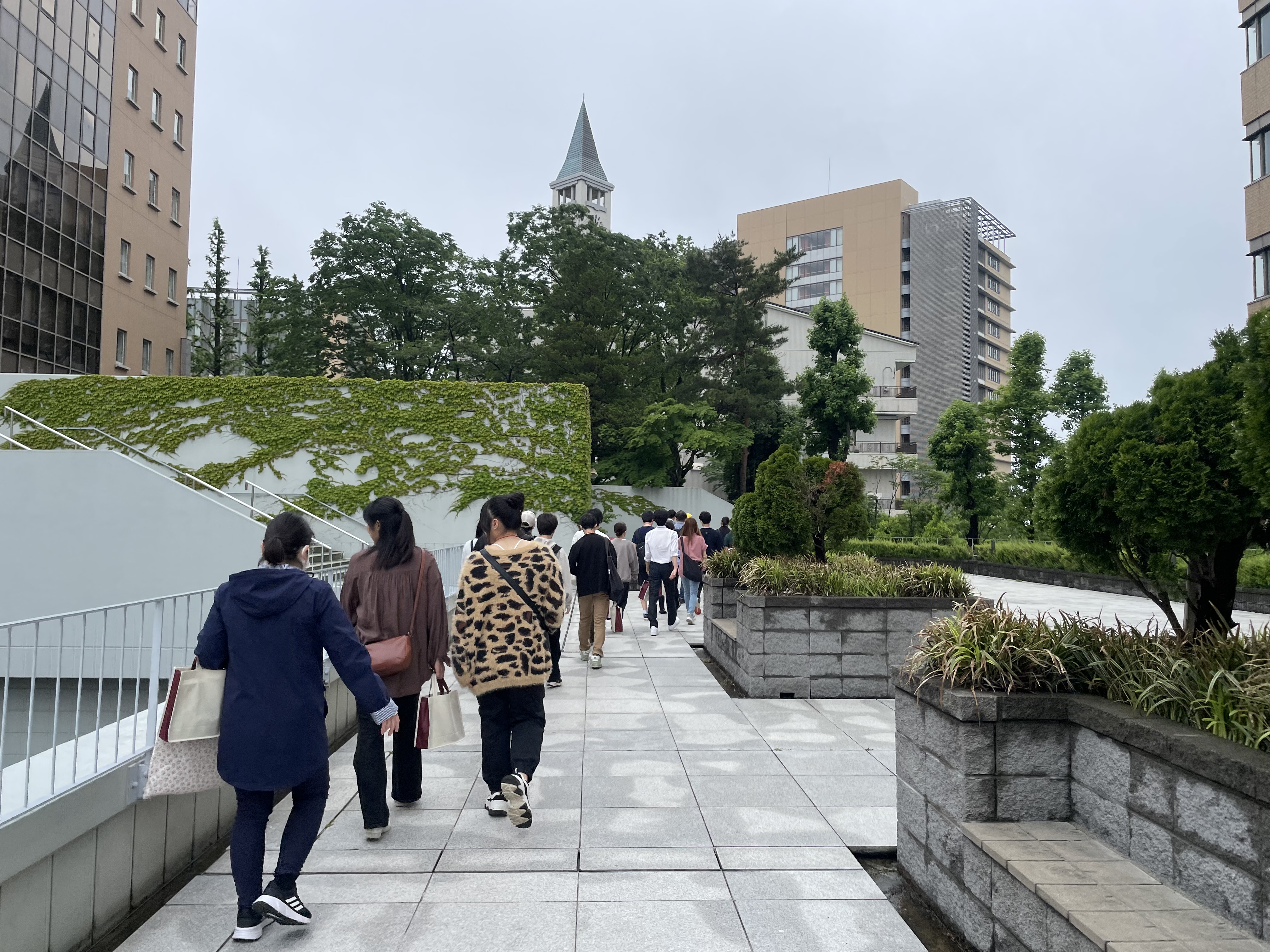 オープンキャンパス移動