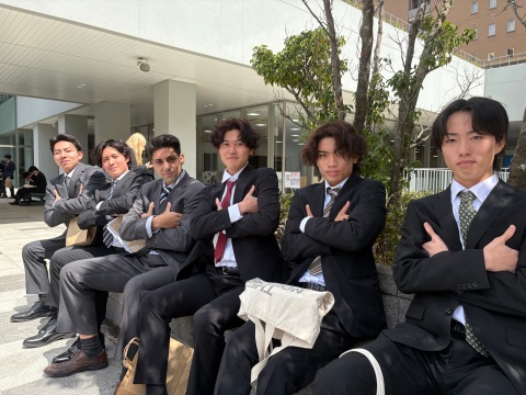 入学式後の様子3