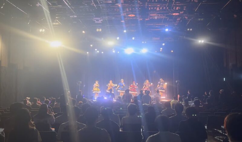 ライブ会場の様子