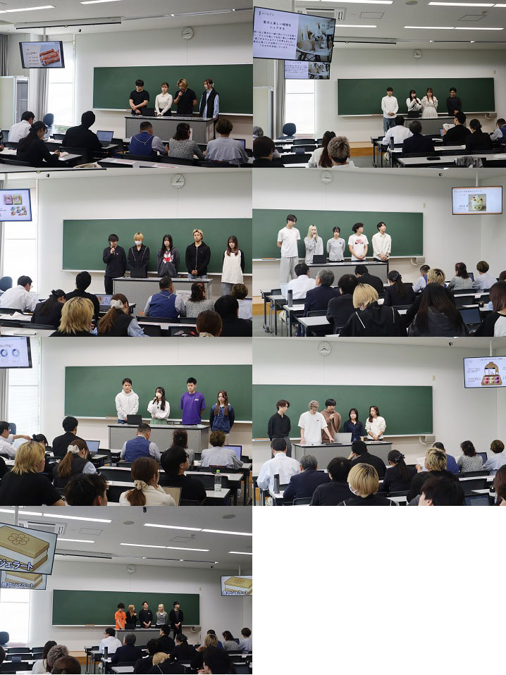 7グループによるプレゼンテーション