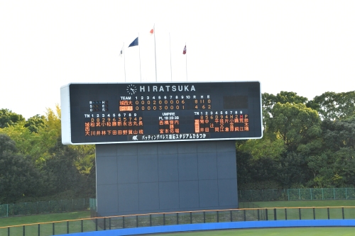 第1戦ランニングスコア