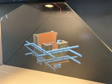 西澤研究室（AR開発・建築生産研究室）（3DCGイメージ）