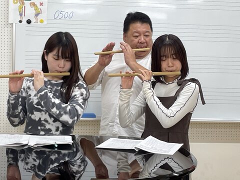 祭囃子の授業５