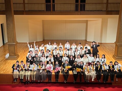 春の演奏会後記念撮影