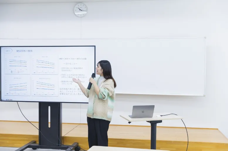 学生発表の様子