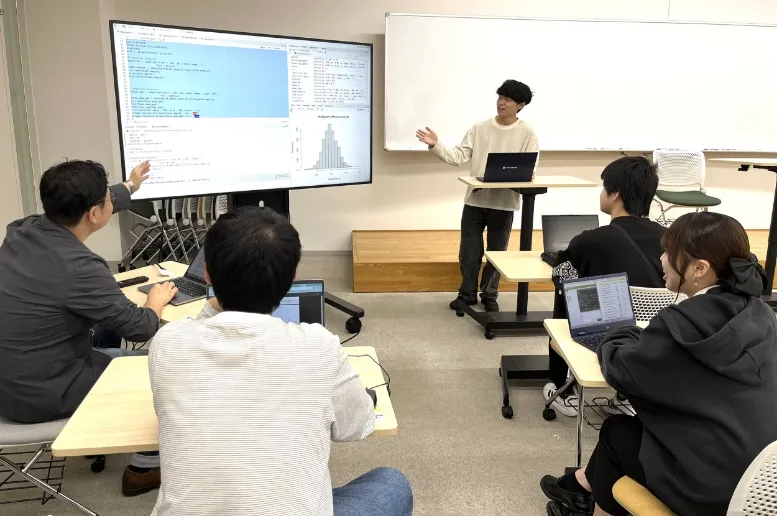 学生発表の様子