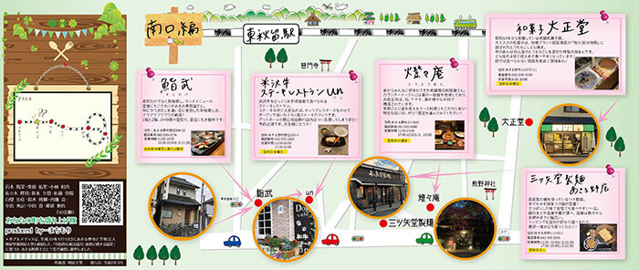 2019年度 東秋留駅「東秋留グルメマップ」