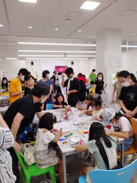 学生有志による地域向け「わくわく夏の工作教室」を開催