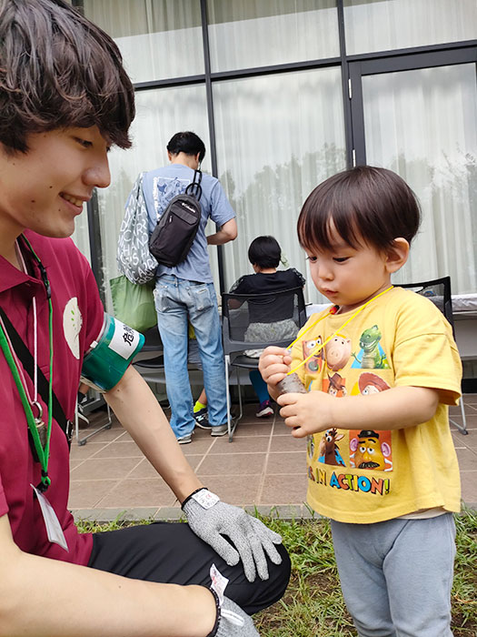 オンモール多摩平の森×明星大学　体験型イベント 「いきもの調査隊」を実施